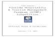 2009 LMP NATIONAL COMPETITION€¦  · Web view13th Annual . Florida Hospitality & Tourism Management Program (HTMP) Competition. Official Rules & Guidelines. February 7-8, 2016