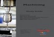 Machining · The coaching report also shows how well the student has ... The Basic Machining, CNC Machine Center Operator, Drill Press Operator, and Lathe Operator assessments are