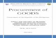 (As Harmonized with Development Partners) Procurement of …BASED FEEDING PROGRAM (SBFP) ITB No. 2019-10-017 Fifth Edition . 2 Preface These Philippine Bidding Documents (PBDs) for