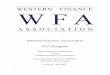 Western Finance Association 2017 Programsulawesi.tepper.cmu.edu/WFA/2017/WFA.2017.program.preconf.pdf · Western Finance Association 2017 Program 52nd Annual Conference of the Western