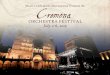 About Music Celebrations - Cremona Orchestra Festival · 2018-04-27 · Music Celebrations International in cooperation with the Cremona City Council and Chamber of Commerce welcome