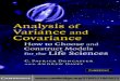 Analysis of Variance and Covariance: How to Choose and ......Analysis of Variance and Covariance: How to Choose and Construct Models for the Life Sciences Analysis of variance (ANOVA)