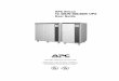 APC Silcon 10-40kW 208/480V UPS User Guide · 2016-10-17 · 6 User Guide APC Silcon 10-40kW 208V/480V UPS 990-4034 Stop/Start UPS and Operating the External Service Bypass 2.3 Stop