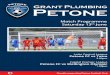 Grant lumbinG petone · 2015-06-16 · A very warm welcome to you all to Memorial Park and Petone Football Club. Grant Plumbing Petone hope to keep their recent run of good results