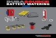 BATTERY WATERING - DuraSourceBATTERY WATERING Industrial battery watering meets its match. Forklift batteries require the proper amount of water to work at optimal capacity. DuraSource