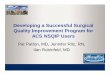 Developing a Successful Surgical Quality …web2.facs.org/download/Patton.pdfDeveloping a Successful Surgical Quality Improvement Program for ACS NSQIP Users Pat Patton, MD, Jennifer