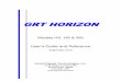 EFIS Horizon Rev D - GRT Avionicsgrtavionics.com/media/EFIS-Horizon-Rev-D.pdf · Primary Flight Display (PFD) on Display Unit 1 and Map on Display Unit 2. GRT Horizon User’s Guide
