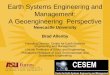 Earth Systems Engineering and Management: A Geoengineering ... Allenby.pdf · Why Earth Systems Engineering? •These Earth systems are difficult in themselves, but because they are