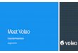 Meet Voleo · Voleo Voleo is an established financial technology company developing mobile investing applications Solid Technology Four years of development into iOS, Android and