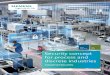 Security concept for process and discrete industries · Siemens products and solutions undergo continuous development to make them more secure. ... foundation for the industrial security