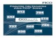 Preguntas más frecuentes sobre FICO Scores · FICO desarrolla los FICO® Scores únicamente basado en la información que figura en los archivos de crédito ubicados en las CRA