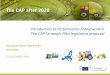 The CAP after 2020 - Rural developmentenrd.ec.europa.eu/sites/enrd/files/assembly5... · CAP Strategic Plans and market measures outside CAP Plan Elements: The set of common indicators