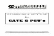 REASONING & APTITUDE - Engineers Institute · 1. NUMBER & FRACTIONS REASONING & APTITUDE [16] Published by: ENGINEERS INSTITUTE OF INDIA-E.I.I. ALL RIGHT RESERVED 28B/7 Jiasarai Near