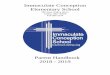 Immaculate Conception Elementary School Immaculate Conception School provides a faith-based education