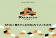Reason 9 MIDI Implementation Chart - Propellerhead Scdn.propellerheads.se/Reason9/Manuals/Reason_9... · Reason 9 MIDI Controller Chart MIDI Contr. # MIDI Controller Name Audiomatic