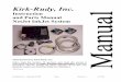 Kirk-Rudy, Inc. - OAM Equipment · Kirk-Rudy, Inc. NetJet: Parts and Instruction Manual 1 Important Safety Instructions Intended Use Statement: The NetJet Print System is stationary,