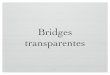 Bridges transparentes - Universidad Técnica Federico ...tel241/20102s/Capa2-STP.pdf · Bridges Transparentes! Estrategia de funcionamiento! Escucha en modo promiscuo cada paquete