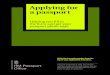 Applying for a passport - University of SalfordApplying for a passport Helping you fill in the form and get your passport photo right Write the barcode number from the top of your
