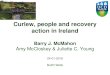 Curlew, people and recovery action in Ireland · Curlew, people and recovery action in Ireland Barry J. McMahon Amy McCloskey & Juliette C. Young 24-01-2018 Builth Wells. 04-05-2016-