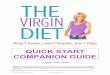 QUICK START COMPANION GUIDEthunderbaywellness.com/.../2012/11/virgin-diet-quick-start-guide.pdf · She decided the best way to lose weight was to remove EVERYTHING from her house