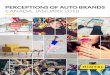 PERCEPTIONS OF AUTO BRANDS CANADA, …...of car brands including but not limited to: Honda, Toyota, Nissan, Mazda, Ford, Chevrolet, Dodge, Kia, GMC, Hyundai and Volkswagen. It also