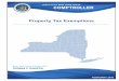 Office of the NEW YORK STATE COMPTROLLER...Industrial Development AgenciesPropert a xemptions 5 Exemption Categories The New York State Department of Taxation and Finance classifies