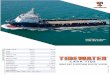 CARR TIDE - Tidewater · Las at HART TIDE as shown CARR TIDE similar MMC-887 PLATFORM SUPPLY VESSEL CARR TIDE Length, Overall: 285.8 ft 87.1 m Beam: 61.8 ft 18.8 m Depth: 24.3 ft