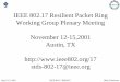 IEEE 802.17 Resilient Packet Ring Working Group Plenary ... · Board on Dec. 7, 2000 as IEEE 802.17 Resilient Packet Ring Working Group • The Resilient Packet Ring Working Group