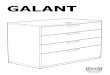 GALANT - IKEA · PDF file

2019-03-10 · 101350 101345 101350 1x 101350 101345 101350 1x 2x 119030 117434 119253 118137 119253 118137 7