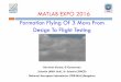 MATLAB EXPO 2016 Formation Flying Of 3 Mavs From Design To ... · Formation Flying Of 3 Mavs From Design To Flight Testing MATLAB EXPO 2016 Devshree Kumar, G Kumaresan Scientist (MAV