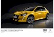 ALL-NEW PEUGEOT 208 GT Line...Gear lever- automatic in full grain leather and satin chrome Gear lever - manual in satin chrome (6 speed gearbox) ... Safety Pack: Lane Keeping Assist,
