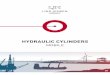 HYDRAULIC CYLINDERS · 2018-12-05 · Hydraulic cylinders with hydraulic lock Wide range of Cylinder features. 8 Cylinderconsultant.com An online tool that makes the design of cylinders