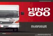 HINO 500 - Grupo Mavesa · 2019-12-26 · hino 500 su socio de confianza. serie 500 fm1jrua - 2626 gh8jmsa - 1726 fc9jjsa - 1018 fm1jlud - 2626 gh8jgsd - 1726 gd8jlsa - 1226 tanquero