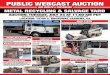 AUCTION: TUESDAY, JULY 24 AT 11:00 AM PDT...BOBCAT 825 HYDROSTATIC, BOBCAT SWEEPER ATTACHMENT WORLD, MODEL WFG80-497T, 6,000 LB CAPACITY, 3 STAGE MAST, FORK ROTATOR, S/N 318288B TOYOTA,
