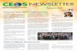 NEWSLETTER - CEOSceos.org/.../CEOS_Newsletter-No.46_Mar2016.pdfCEOS News Letter No.46 / March 2016 The GEO-XII Plenary session and fourth Ministerial Summit in Mexico City concluded