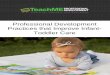 Professional Development Practices that Improve Infant ... · The literature review report for the Professional Development Tools to Improve the Quality of Infant and Toddler Care