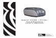 User’s Manual - Zebra Technologies · 980515-001 Rev. C P110i & P110m Card Printer User’s Manual v Industry Canada Notice This device complies with Industry Canada ICES-003 class