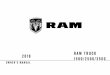 2018 RAM 1500/2500/3500 Truck Owner's Manual...RAM TRUCK 1500/2500/3500 2018 VEHICLES SOLD IN CANADA With respect to any Vehicles Sold in Canada, the name FCAUS LLC shall be deemed