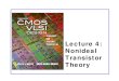 Nonideal Transistor Theory - Harvey Mudd 2020-03-02¢  4: Nonideal Transistor Theory 18CMOS VLSI DesignCMOS