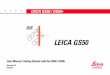 LEICA GS50 - Newegg · terminal and antenna. This is used in the field to collect and record spatial (position) and non-spatial attributes. After the data is collected in the field,