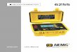 MICRO-OHMMETER 6255MICRO-OHMMETER 6255 . Statement of Compliance ... several advantages: Long battery charge life for a limited volume and weight. ... batteries must be entrusted to
