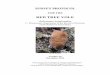 SURVEY PROTOCOL red tree vole...spotted owl pellets with red tree vole remains) found to date. If red tree vole nests are found at elevations above the limits identified in any of