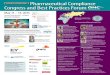 Pharmaceutical Compliance THE NINTH INTERNATIONAL … · 2015-02-20 · In 2015 we are pleased to return to Brussels. The Ninth International Pharmaceutical Compliance Congress an