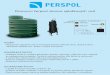 Domovní čerpací stanice splaškových vod - Perspol · 2015-10-07 · Technická data šachty Typ šachty ČS PERSPOL 1.3 ČS PERSPOL 1.6 ČS PERSPOL 2.0 1,3 1,6 2,0 výška (m)