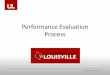 Performance Evaluation Processlouisville.edu/hr/employeerelations/PerformanceEval...performance evaluation process are required to have a completedevaluation. o The supervisor should
