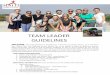TEAM LEADER GUIDELINES - haitiom.org€¦ · TEAM LEADER GUIDELINES WELCOME: We are excited that you are joining us! If you have not already done so, go to “Volunteer” then “Mission