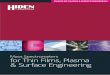 Mass Spectrometers for Thin Films, Plasma & …...Mass Spectrometers for Thin Films, Plasma & Surface Engineering | 5 EQP SERIES Mass/Energy Analyser for Ions, Neutrals and Radicals