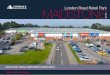 London Road Retail Park MAIDSTONE - Cushman & R · PDF file miles (65 km) and 50 miles (80 km) respectively. By train, regular services run between Maidstone and London Victoria with