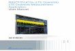 R&S FSV-K10x (LTE Downlink) LTE Downlink Measurement ... · PDF file R&S®FSV-K100 EUTRA / LTE FDD Downlink Measurement Application (1308.9006.02) R&S®FSV-K102 EUTRA / LTE MIMO Downlink