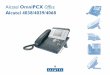 Alcatel OmniPCX Office · 2018-12-04 · Découvrir votre téléphone 6 Alcatel 4068 Combiné téléphonique (possibilité de combiné sans fil - Bluetooth® - uniquement Alcatel